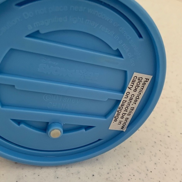 Walt Disney World Small Tinkerbell & Castle Mickey Head Plastic Snow Globe - Picture 9 of 12